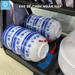 Kệ úp chén, kệ bát đĩa LH-3639