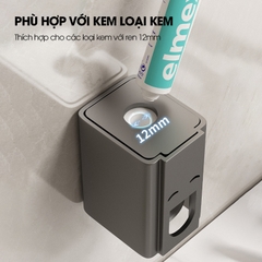 Dụng cụ lấy kem đánh răng tự động 2112 Nhôm Anod không rỉ