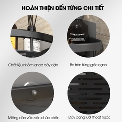 Kệ nhà tắm nhà bếp cao cấp Shuanqqing SQ-5216