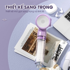 Vòi tắm hoa sen di động, vòi sen du lịch, vòi sen cầm tay có lõi lọc kèm túi đựng tiện lợi LD-9015