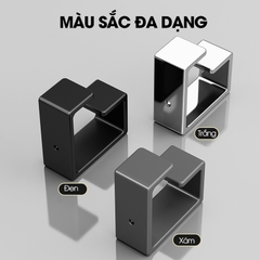 Móc treo thau nhựa, móc treo chậu rửa chén chậu giặt đồ RX12 thép carbon không rỉ