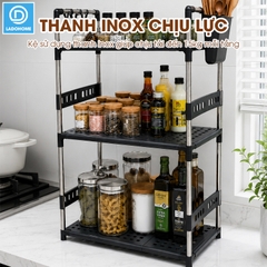 Kệ để gia vị nhà bếp khung inox chịu lực LD-3640