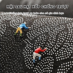 Thảm lau chân hoạt hình 40x60 lông Cashmere dày 10mm siêu thấm hút họa tiết dễ thương