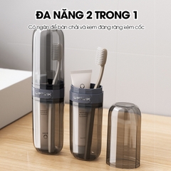 Hộp đựng bàn chải đánh răng, kem đánh răng, hộp đựng muỗng đũa cá nhân khi đi du lịch W8280