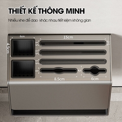 Kệ treo dao muỗng đũa thớt đa năng SQ-6545