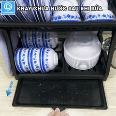 Kệ úp chén, kệ bát đĩa LH-3639