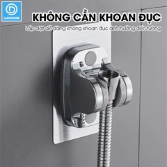Giá đỡ vòi hoa sen dán tường GD01 có thể điều chỉnh góc nghiêng 45 độ