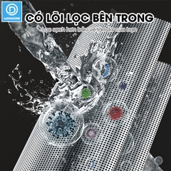 Đầu vòi lọc nước xoay 360 độ cho bồn rửa chén LV316 , lõi lọc bằng INOX 316 có lưới thép siêu mịn 2500 mắt lưới