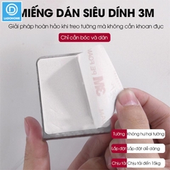Móc dán tường nhà bếp đa năng RX17 gác nắp nồi, đồ gác nắp vung nồi, treo thớt, treo rổ rá, chất liệu INOX không rỉ