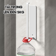 Giá treo túi đựng thực phẩm, thanh treo màn bọc thực phẩm, móc treo khăn lau nhà bếp LH-4102 Nhôm Anod không rỉ