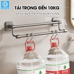 Giá treo khăn nhà tắm LD-5282 hợp kim nhôm không rỉ