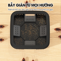 Dụng cụ bẫy gián chuyên dụng LD-1978, hiệu quả với cả gián lớn và gián nhỏ, an toàn dễ sử dụng trong gia đình