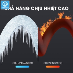 Ống nước vòi sen 1.5m TPR Silicon dẻo dai siêu bền chống cháy sử dụng được nóng lạnh, đầu nối bằng đồng chống mòn