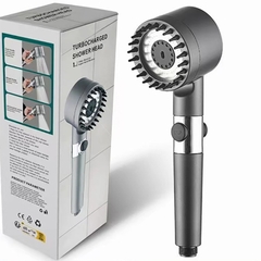 Vòi lá sen, vòi hoa sen kèm bộ lọc cao cấp LD-9010, 3 chế độ nước kèm nút gạt khóa nước tiện lợi