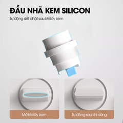 Dụng cụ lấy kem đánh răng tự động 2112 Nhôm Anod không rỉ