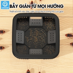 Dụng cụ bẫy gián chuyên dụng LD-1978, hiệu quả với cả gián lớn và gián nhỏ, an toàn dễ sử dụng trong gia đình