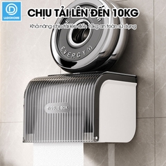 Hộp đựng giấy vệ sinh toilet W8286 nhựa ABS chống ố màu, có trục xoay dễ sử dụng