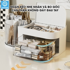 Hộp đựng trang sức, mỹ phẩm, dụng cụ trang điểm, phụ kiện makeup JX2410