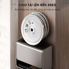 Kệ muỗng đũa, ống đựng muỗng đũa để bàn hoặc treo tường LH-6325 thép carbon chống rỉ