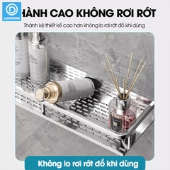 Kệ nhà tắm nhà bếp dán tường YQ-5578 Nhôm Anod không rỉ