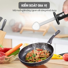 Hủ gia vị thủy tinh 350ml có thể điều chỉnh độ dài của muỗng TLG042-1