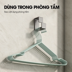 Móc treo thau nhựa, móc treo chậu rửa chén chậu giặt đồ RX12 thép carbon không rỉ