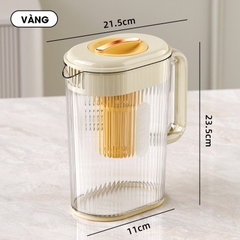 Ấm đựng trà, nước hoa quả có lõi lọc để bàn tủ lạnh W7268