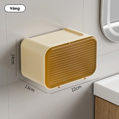 Hộp đựng giấy vệ sinh JW8810, đựng khăn giấy treo tường, nhựa PP nguyên sinh