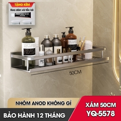 Kệ nhà tắm nhà bếp dán tường YQ-5578 Nhôm Anod không rỉ