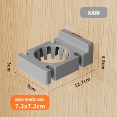 Móc treo chuyên dụng cho vợt cầu lông, móc dán tường RX21