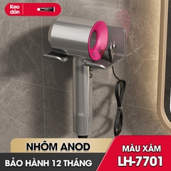 Giá treo máy xáy tóc dán tường LH-7701 nhôm anod không rỉ
