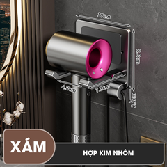 Giá treo máy sáy tóc chống trộm dán tường LD-7706 nhôm hợp kim không rỉ