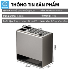 Kệ treo dao muỗng đũa thớt đa năng SQ-6545