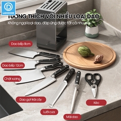 Giá để dao kệ dao để bàn treo tường LH-6327 thép carbon chống rỉ