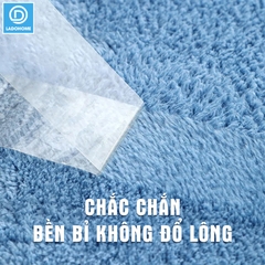 Thảm chùi chân lâu chân lông cashmere nhân tạo