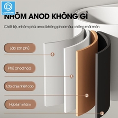 Khay đựng xà phòng SQ-1929 Nhôm Anod không rỉ