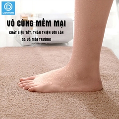 Thảm chùi chân lâu chân lông cashmere nhân tạo