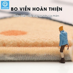 Thảm lau chân hoạt hình 40x60 lông Cashmere dày 10mm siêu thấm hút họa tiết dễ thương