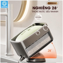 Khay đựng xà phòng để đứng kiểu mới LH-1937 đế hút chân không dể lắp đặt