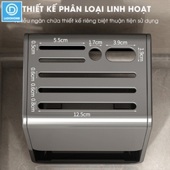 Giá để dao kệ dao để bàn treo tường LH-6327 thép carbon chống rỉ