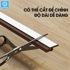 Ron chặn khe cửa dán một bên phiên bản nâng cấp 3 lớp giúp ngăn bụi gió và cách âm, tích hợp sẵn keo dán dể dàng lắp đặt