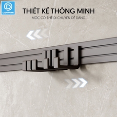 Giá treo khăn đa năng nhôm anod cao cấp SQ-6299