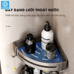 Kệ nhà tắm treo tường SQ-6229 nhôm anod không rỉ