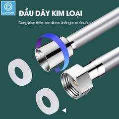 Dây sen tắm, ống nước vòi sen nhựa PVC chịu áp lực lớn