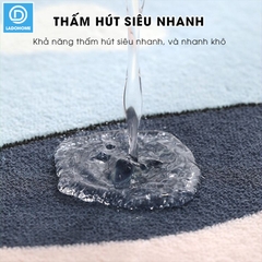 Thảm lau chân hoạt hình 40x60 lông Cashmere dày 10mm siêu thấm hút họa tiết dễ thương