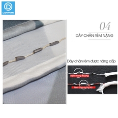Rèm treo nhà tắm họa tiết kim cương, rèm Poliester không thấm nước, rèm treo khách sạn, chung cư, nhà trọ