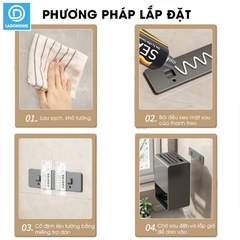 Giá để dao kệ dao để bàn treo tường LH-6327 thép carbon chống rỉ