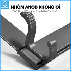 Móc treo sau cửa tiêt kiệm không gian SQ-RX05 nhôm anod