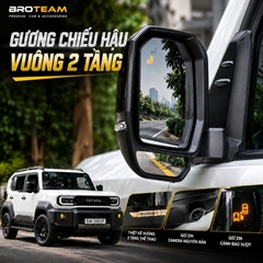 Gương Chiếu Hậu Vuông 2 Tầng Ô Tô
