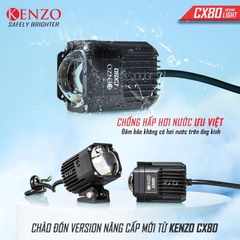 Đèn trợ sáng bi cầu Kenzo CX80